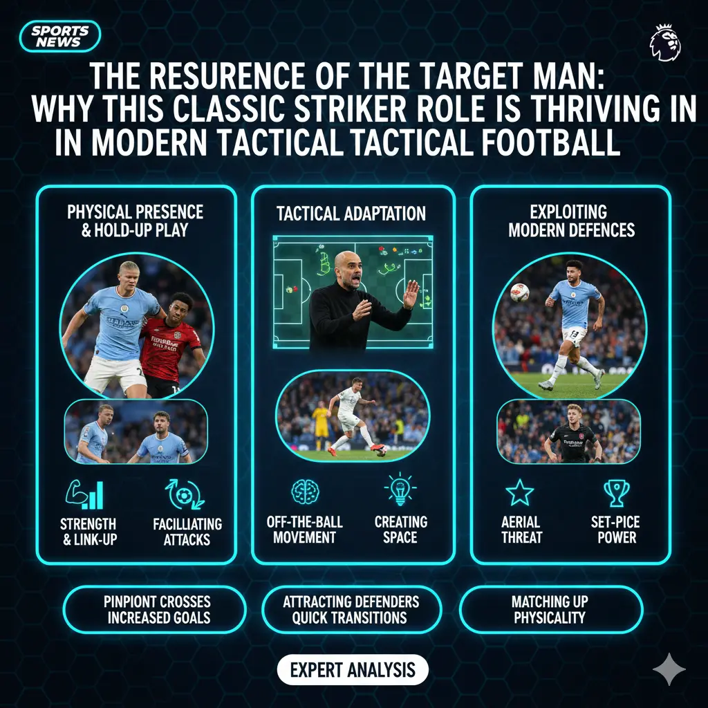 ทำไมกองหน้า Target Man ถึงกลับมาได้รับความนิยม