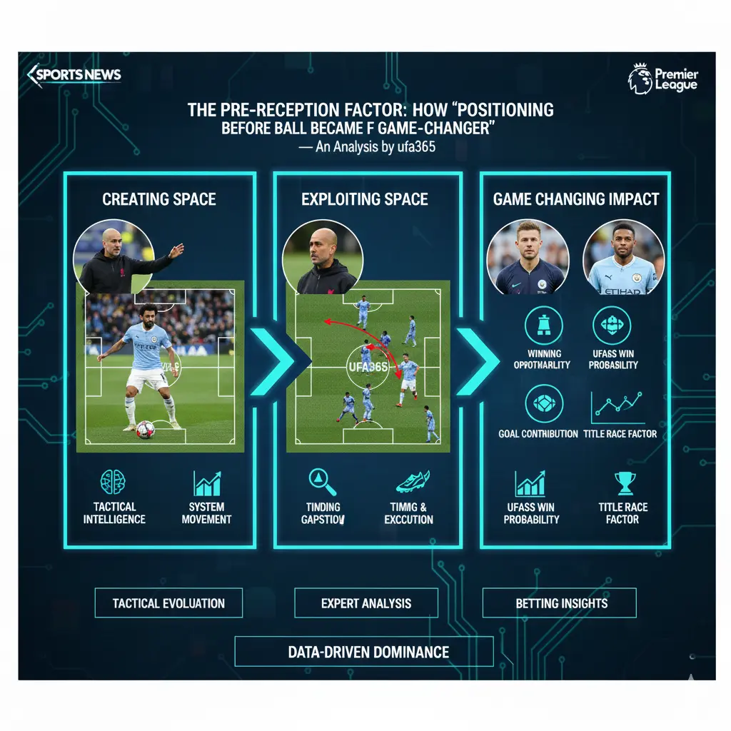 การยืนตำแหน่งก่อนรับบอล ศาสตร์ที่กำลังเปลี่ยนฟุตบอลยุคใหม่