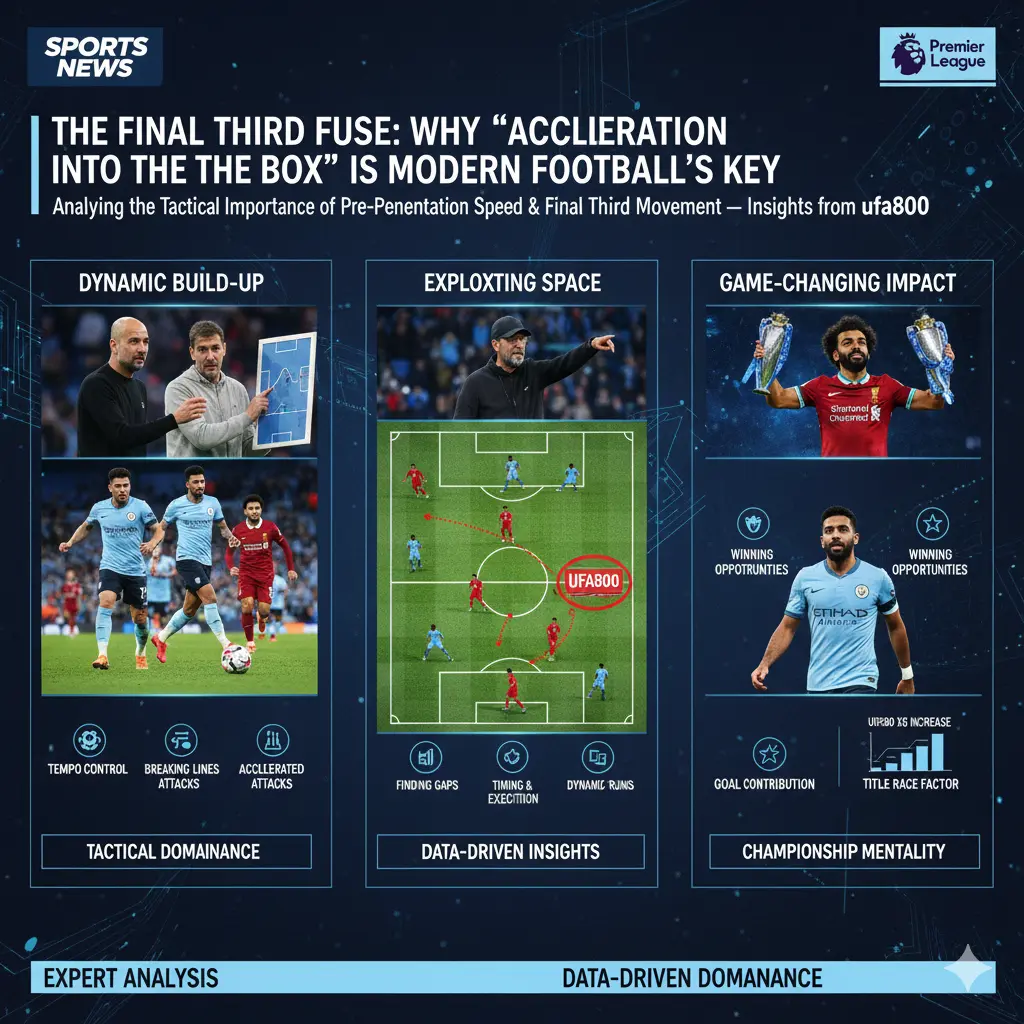 การเร่งสปีดก่อนเข้าพื้นที่สุดท้ายคือหัวใจเกมรุกยุคใหม่