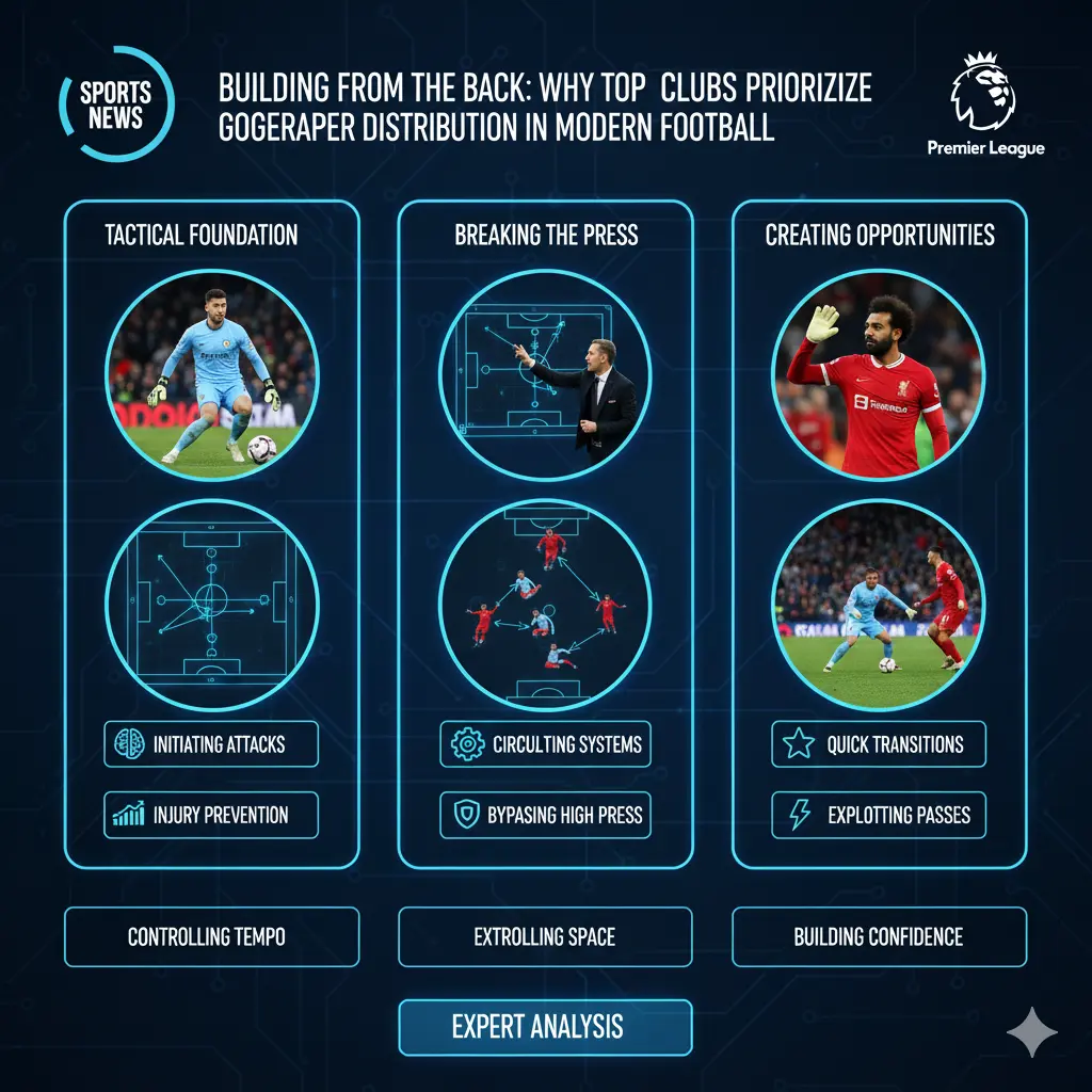 ทำไมผู้รักษาประตูต้องออกบอลเก่ง วิเคราะห์แท็กติกฟุตบอลสมัยใหม่