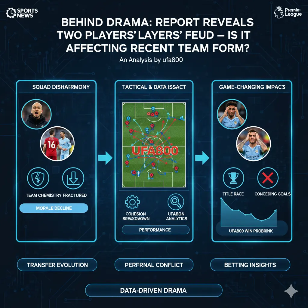 เปิดเบื้องหลังความขัดแย้งของสองนักเตะตัวหลัก กระทบผลงานทีมจริงหรือ