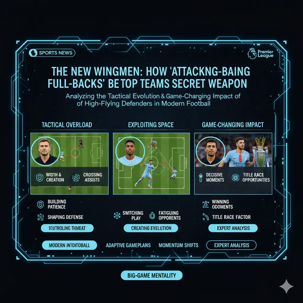 ฟูลแบ็กดันสูง อาวุธลับที่กำลังครองแท็กติกฟุตบอลยุคใหม่