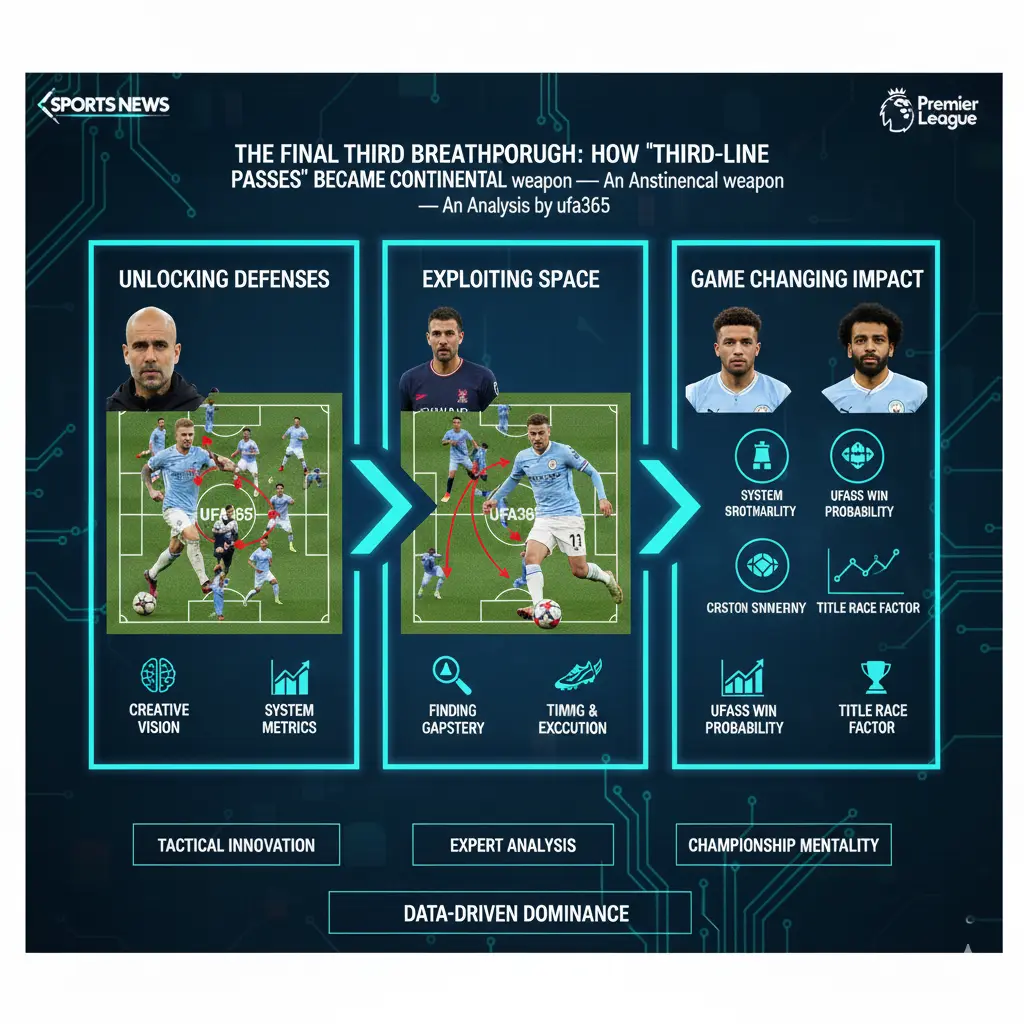 การจ่ายบอลทะลุแนวที่สาม อาวุธลับของทีมยุโรปยุคใหม่